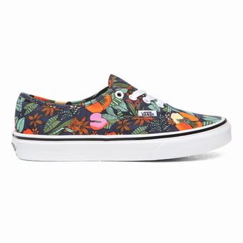 Női Vans Multi Tropic Authentic Tornacipő VA7104932 Színes Kék/Fehér